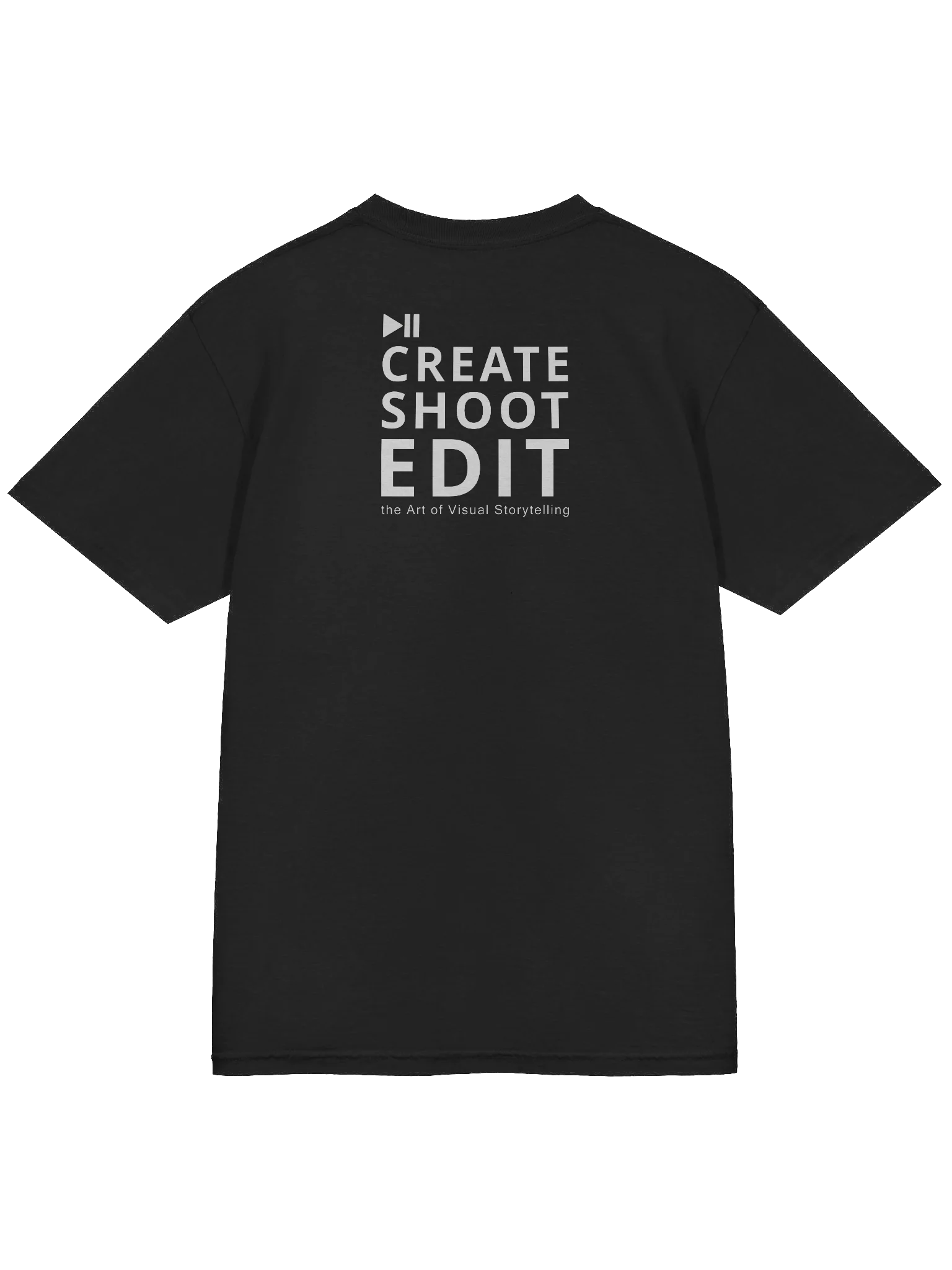 Create, Shoot, Edit Tee – The Art of Visual Storytelling product image (4)