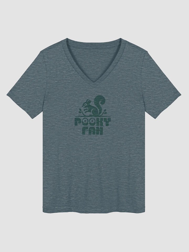 Pooky Fan Silhouette V-Neck Tee product image (1)