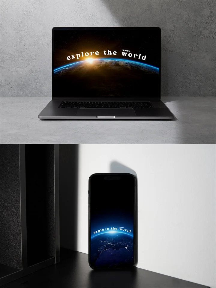 Explore the (Inner) World – System Wallpaper product image (1)