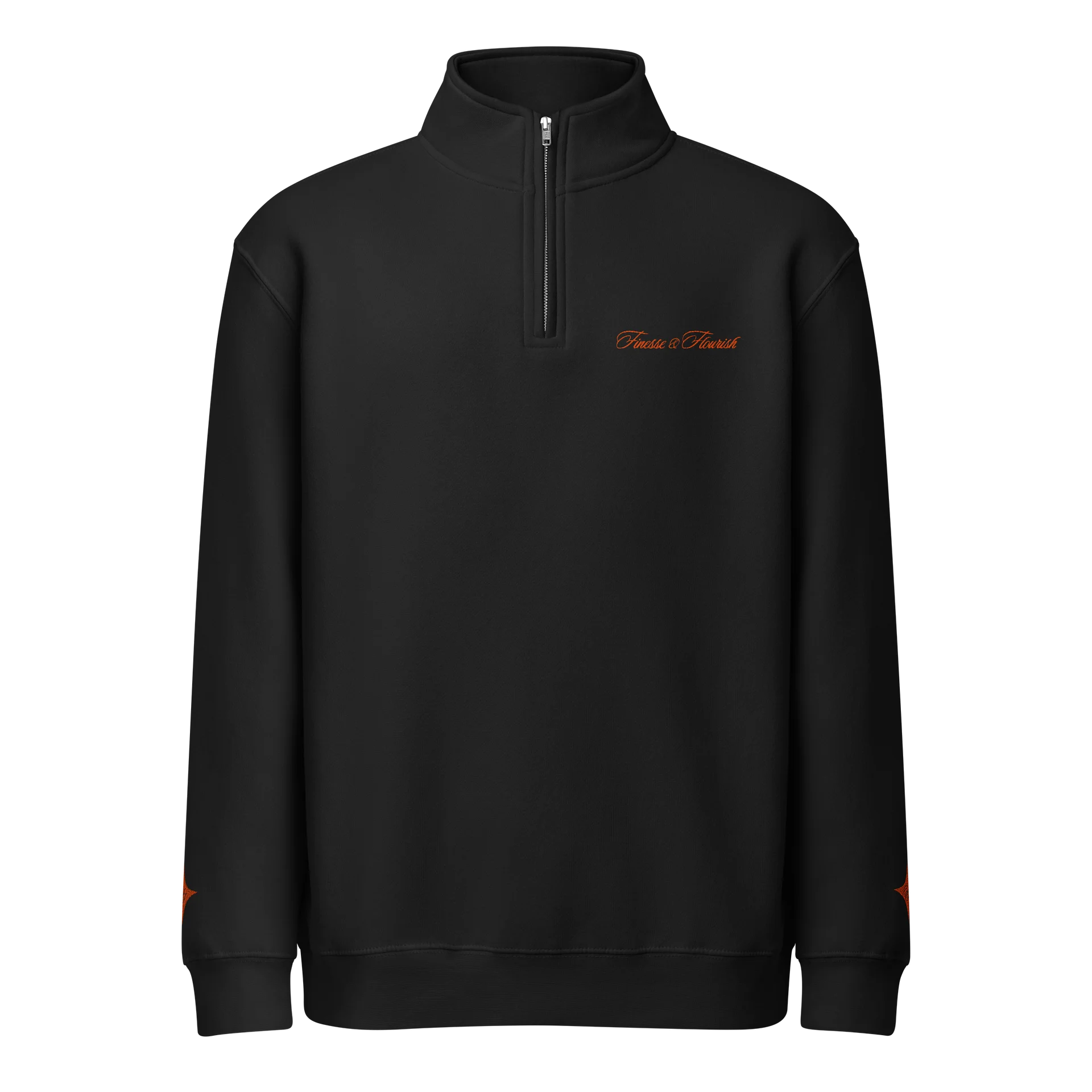 F&F Premium Quarter Zip Sweatshirt (ORG) product image (1)