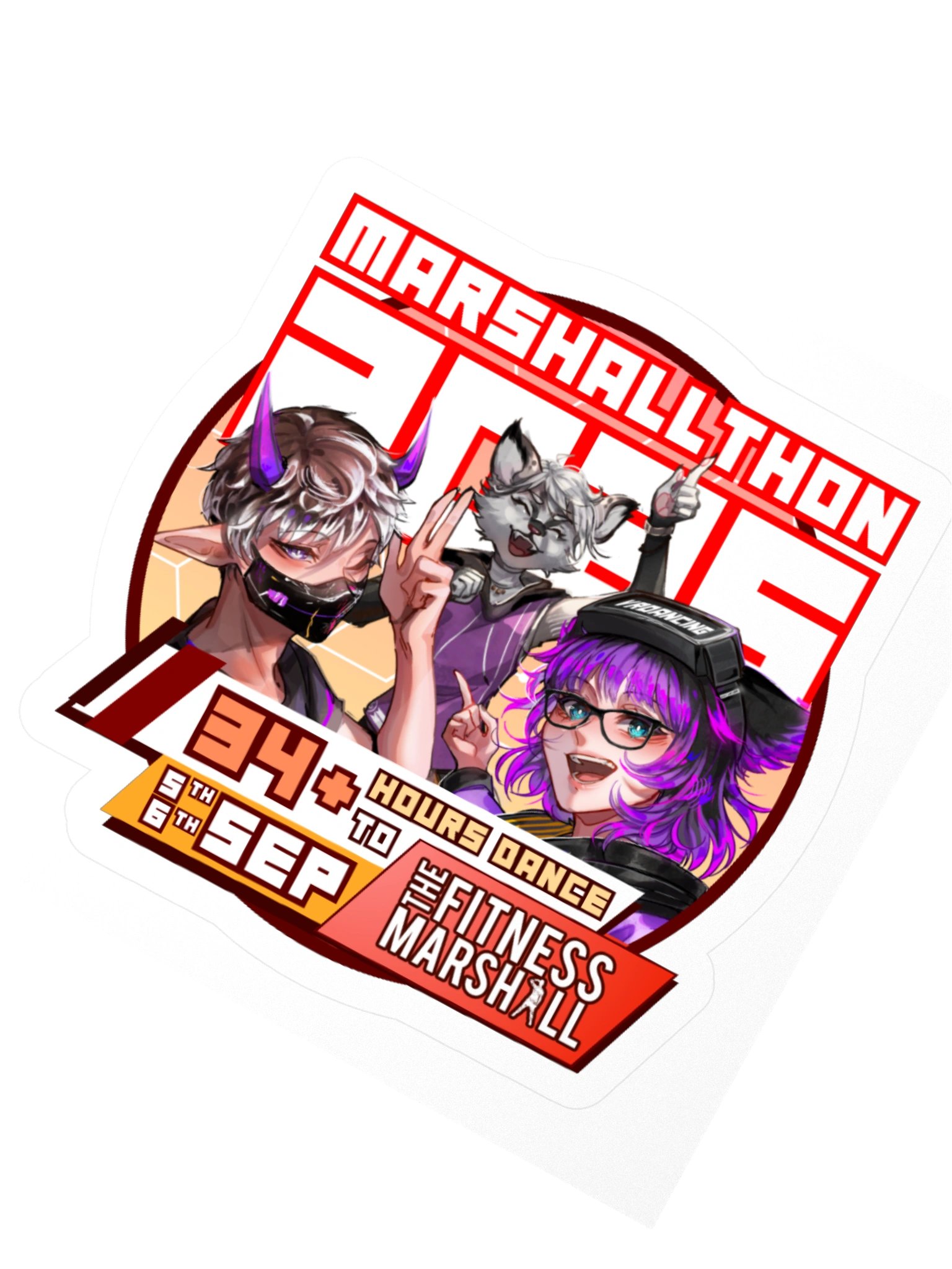 Marshallthon Sticker product image (2)