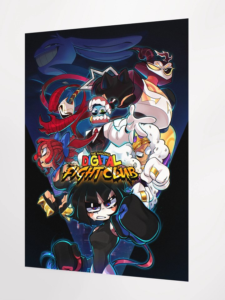 DIGITAL CIRCUS: FIGHT CLUB POSTER product image (2)
