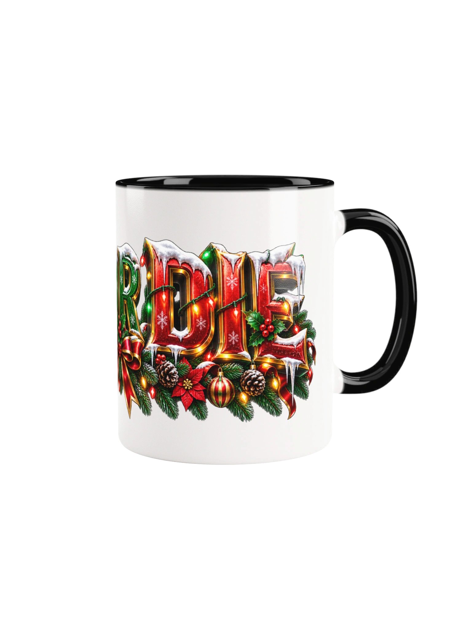 Festive DOORDIE Christmas Mug Red Edition product image (7)