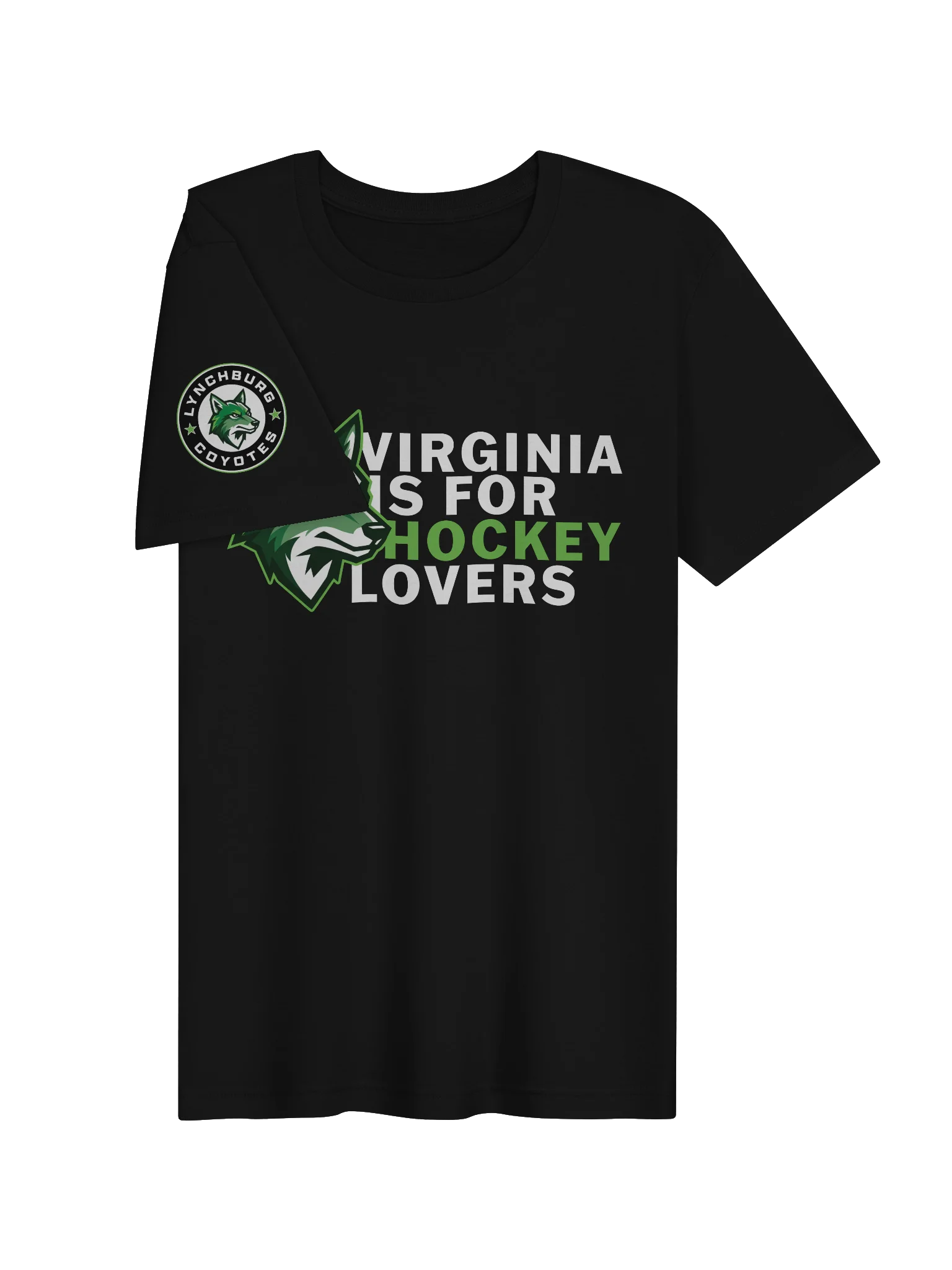 Virginia Is for Hockey Lovers ADULT Tee product image (15)
