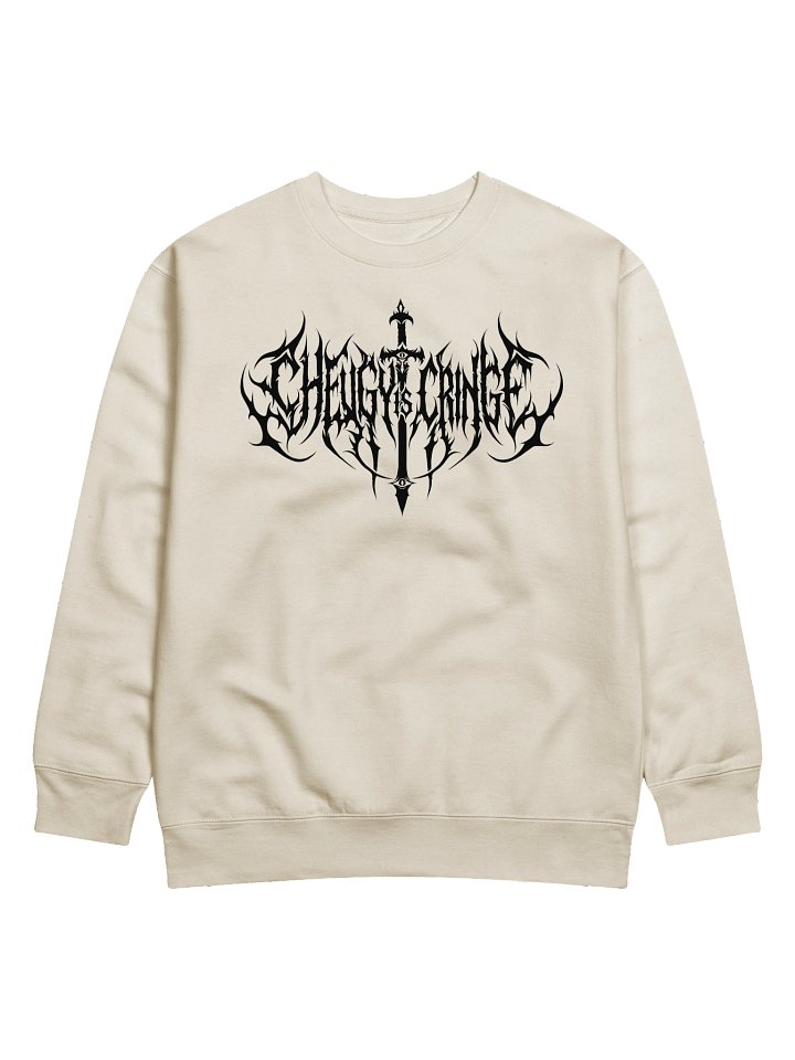 Cheugy is Cringe Sweatshirt (Black) product image (15)