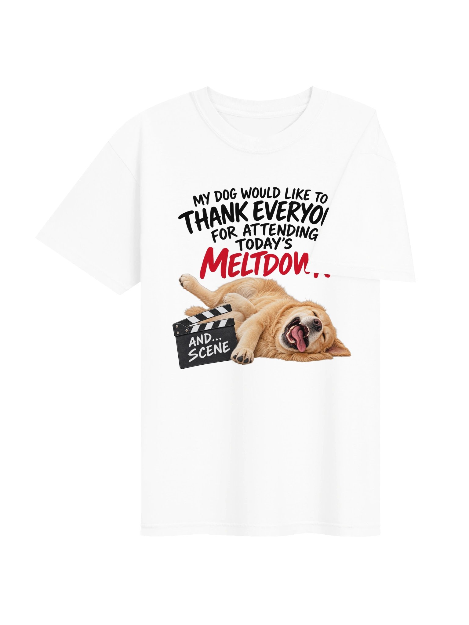 My Dog Would Like to Thank Everyone for Attending Today’s Meltdown T-Shirt product image (7)