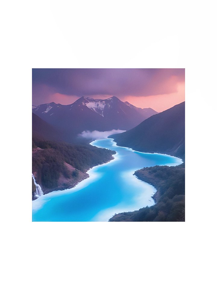 Sunset Valley Matte Poster product image (4)