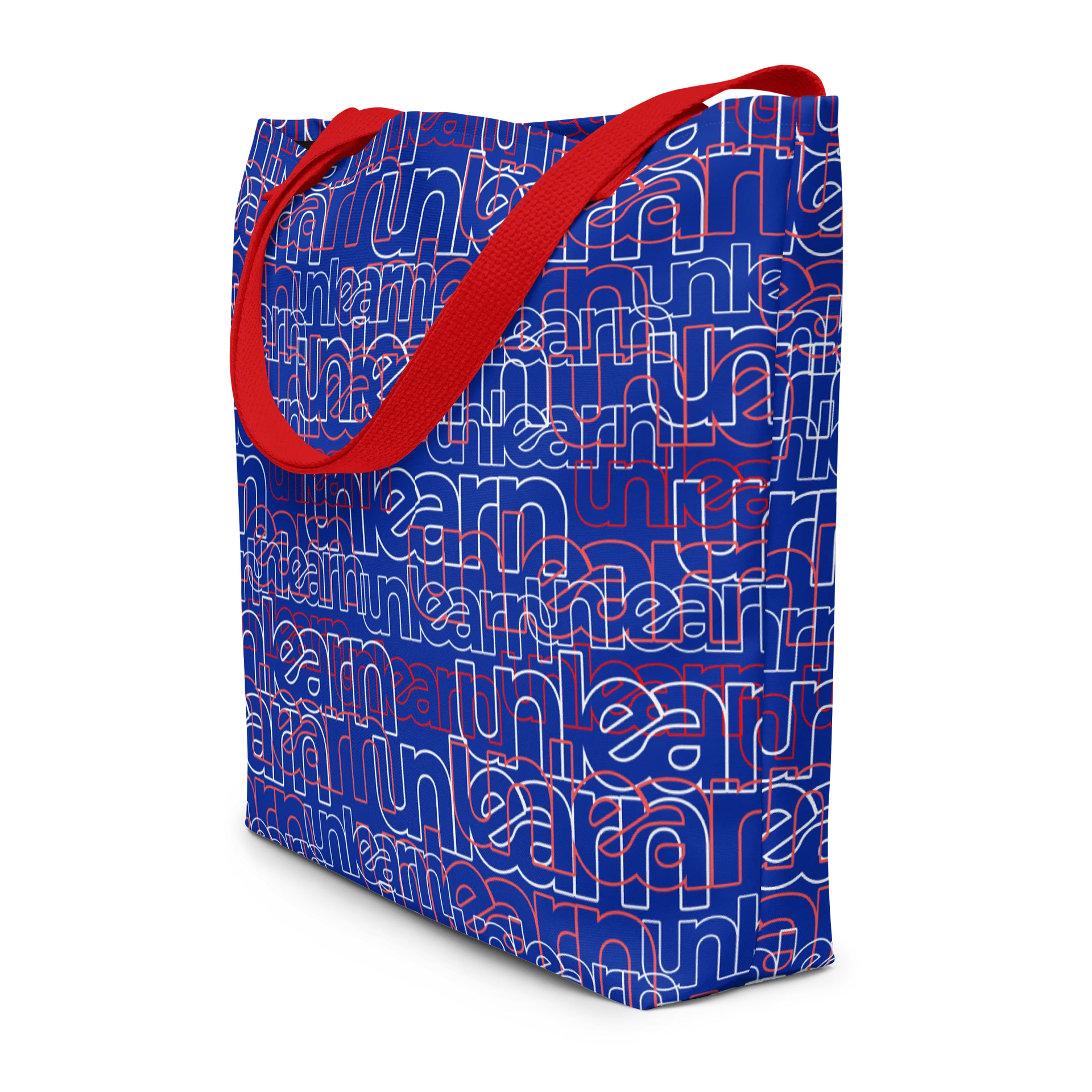 Wired Tote Bag: Blue product image (1)