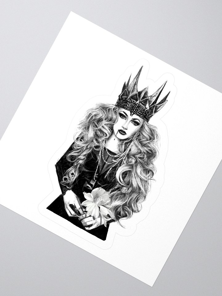 Queen of the Night Kiss Cut Sticker product image (2)