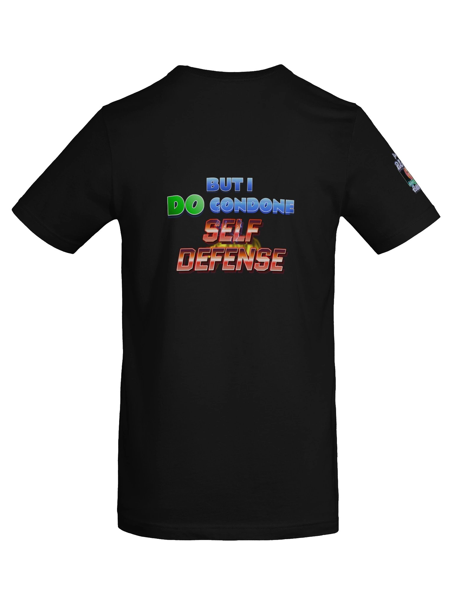 I Don’t Condone Violence Tee (Female) product image (48)