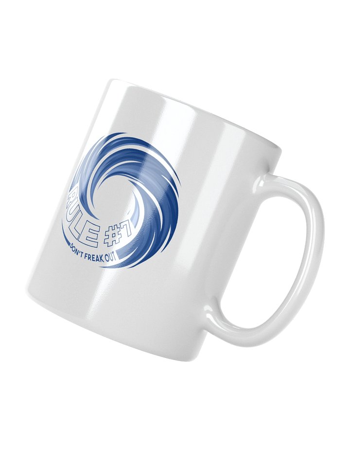 Rule #7 Mug Blue and White product image (4)