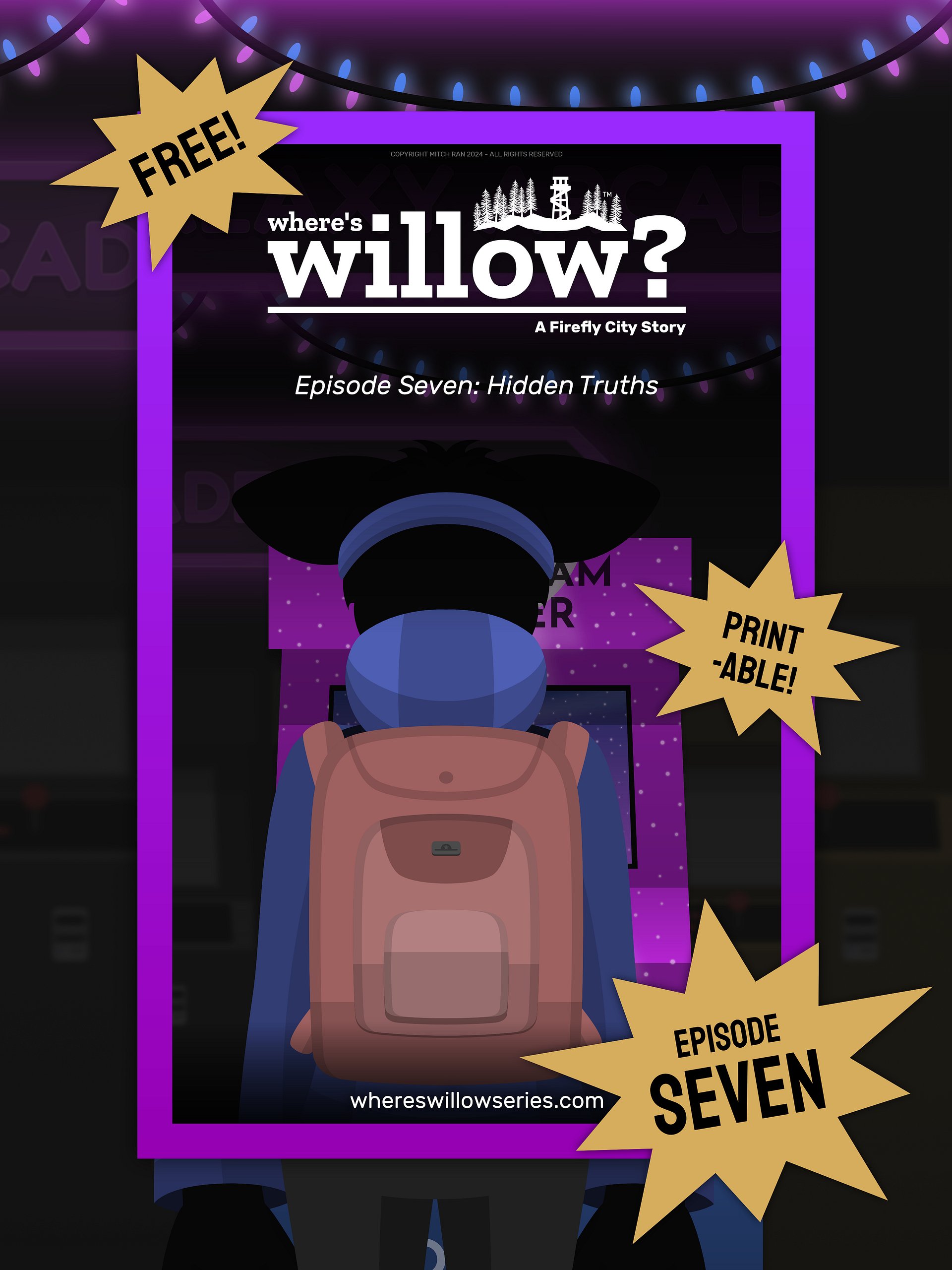 Episode 7: Hidden Truths (Digital Poster) | Wheres Willow? - A Firefly City Story product image (1)