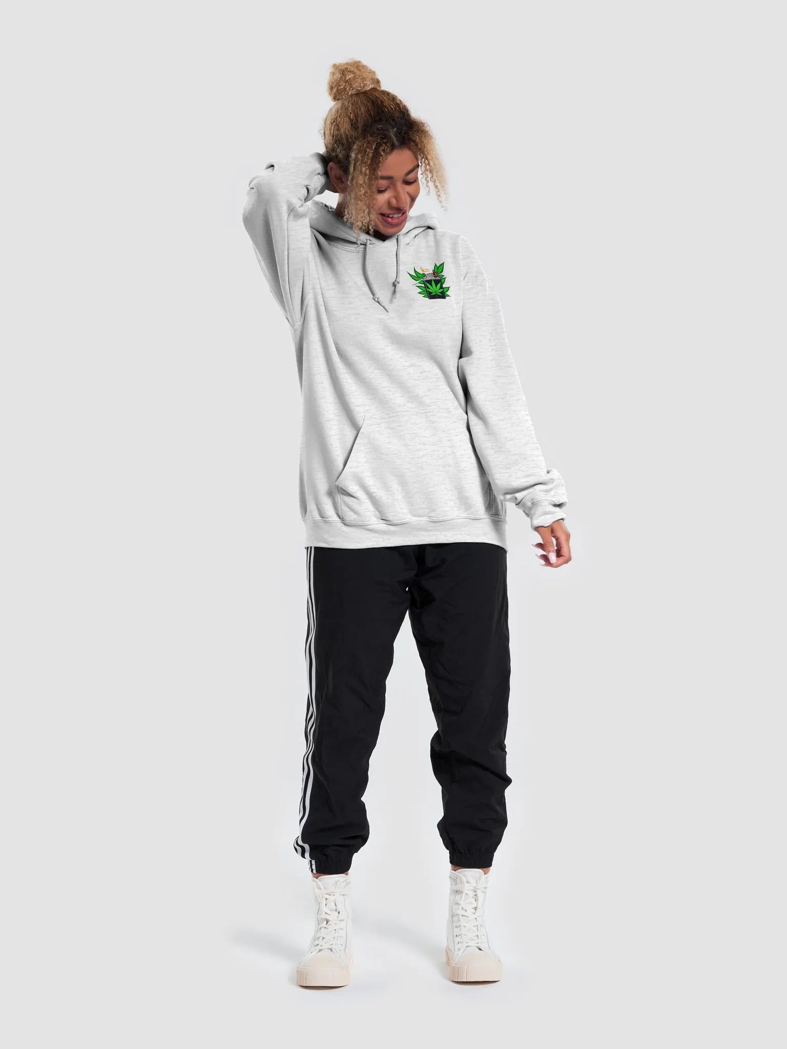 Cannabis Leaf Lighter Hoodie product image (5)