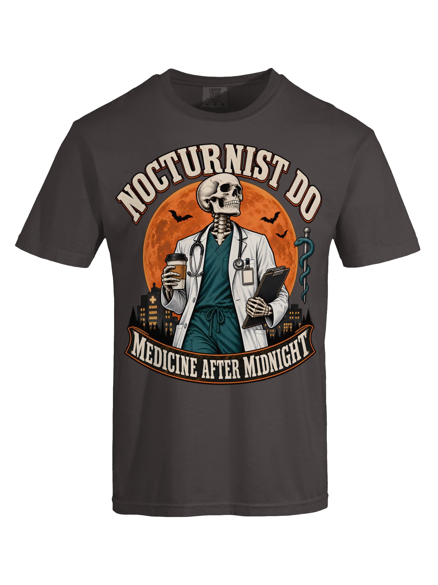 Nocturnist DO—Medicine After Midnight | Osteopathic Physician Shirt product image (9)