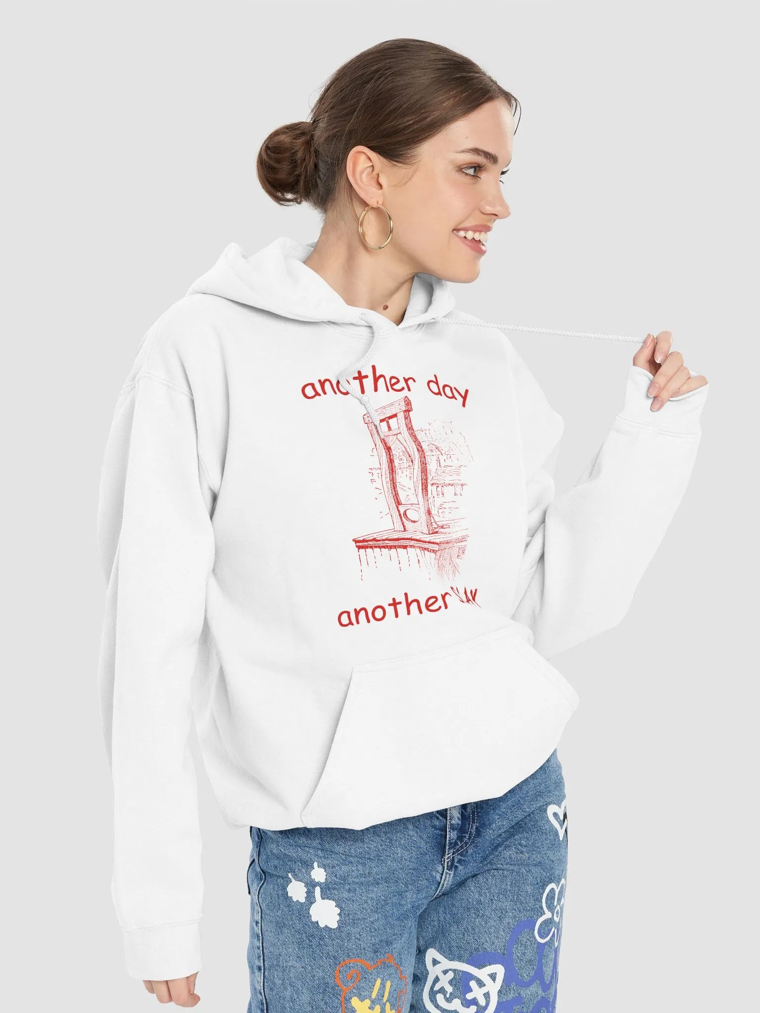 another day another slay feeling french Hoodie product image (7)