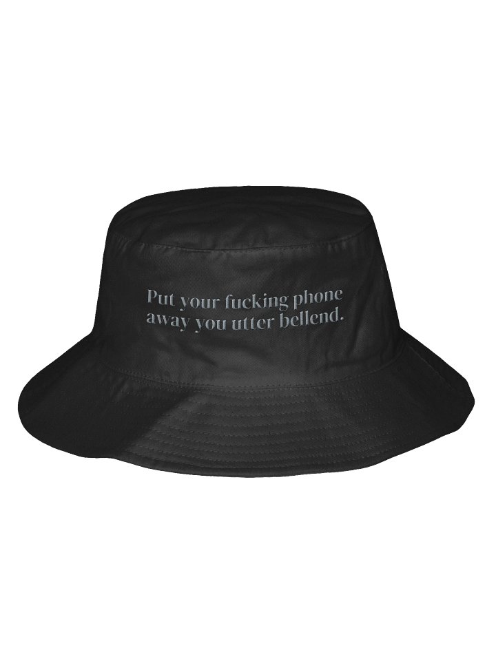 Bellend embroidered bucket hat product image (1)