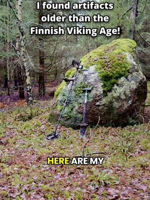 I found something older than the Finnish Viking Age! #suomitok #metaldetecting #finland 