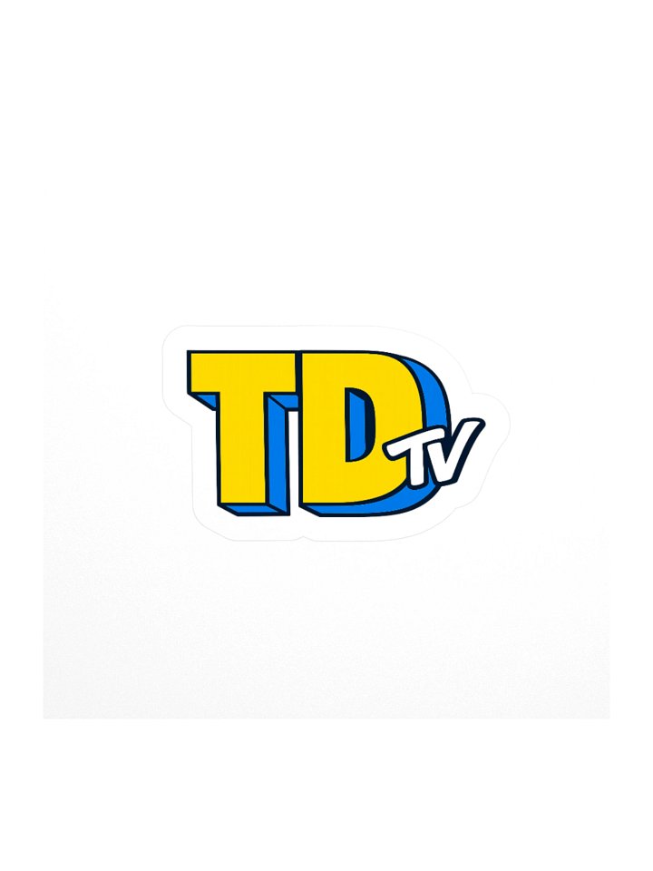 TDtv Sticker product image (2)