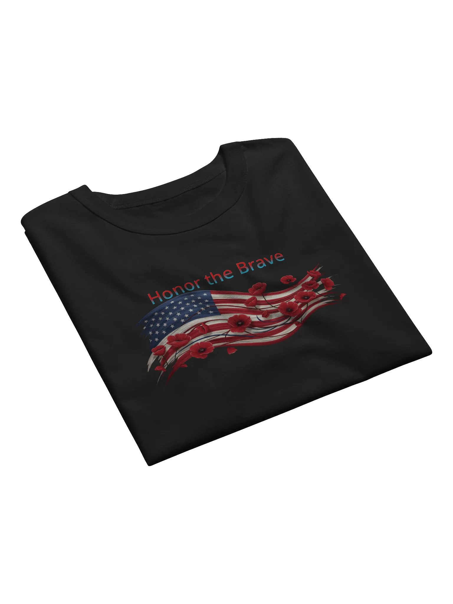 Honor the Brave American Flag T-Shirt product image (17)