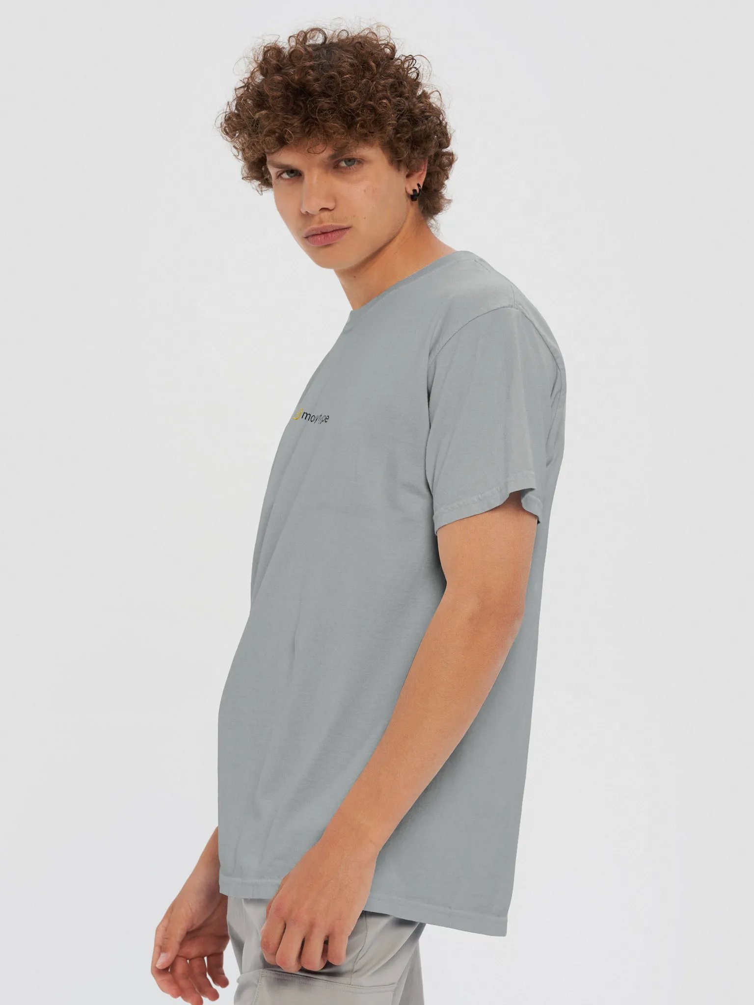 Dark Wordmark T-Shirt (Embroidered) product image (134)