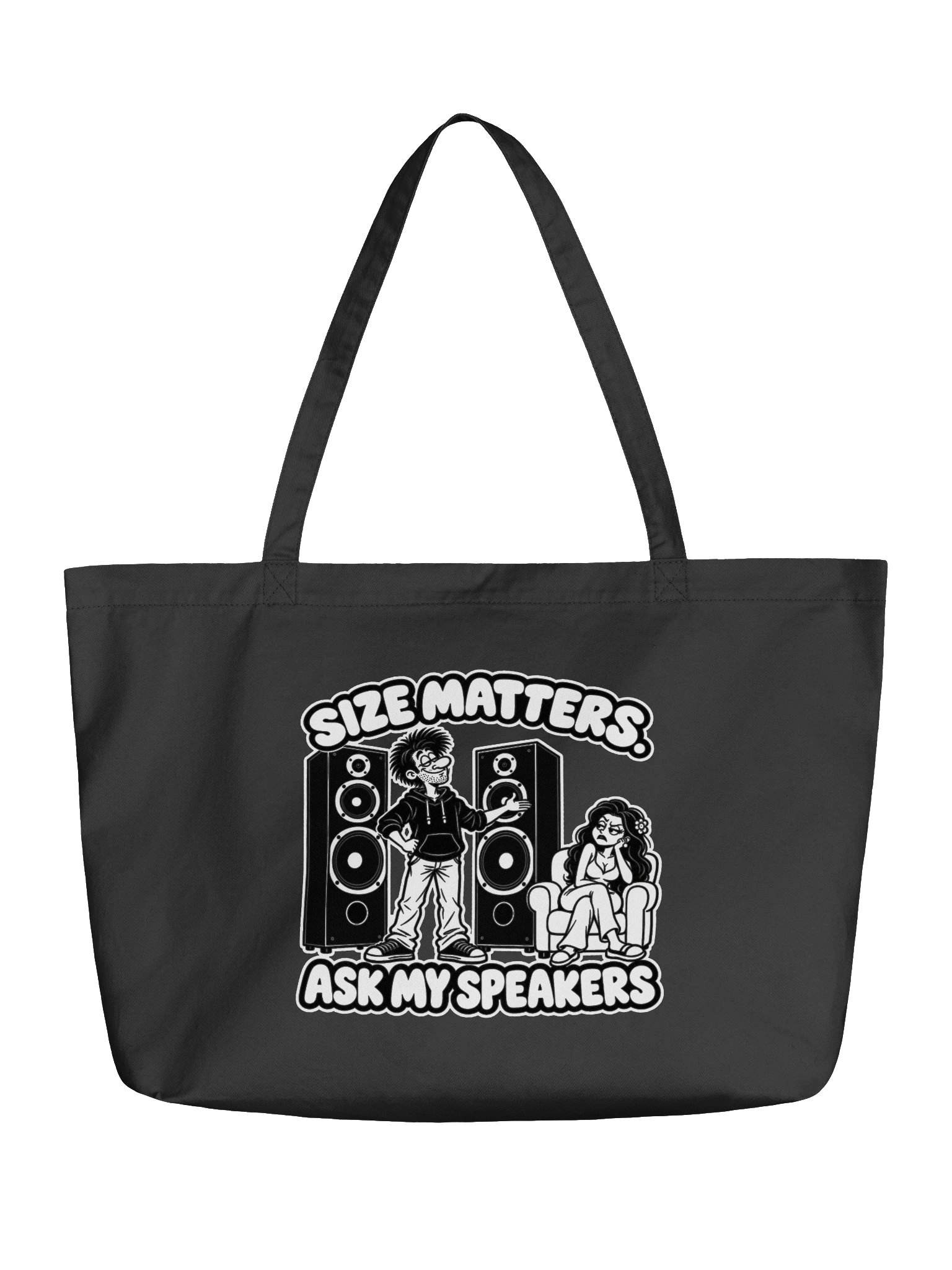 Size Matters, Ask My Speakers - Tote product image (1)