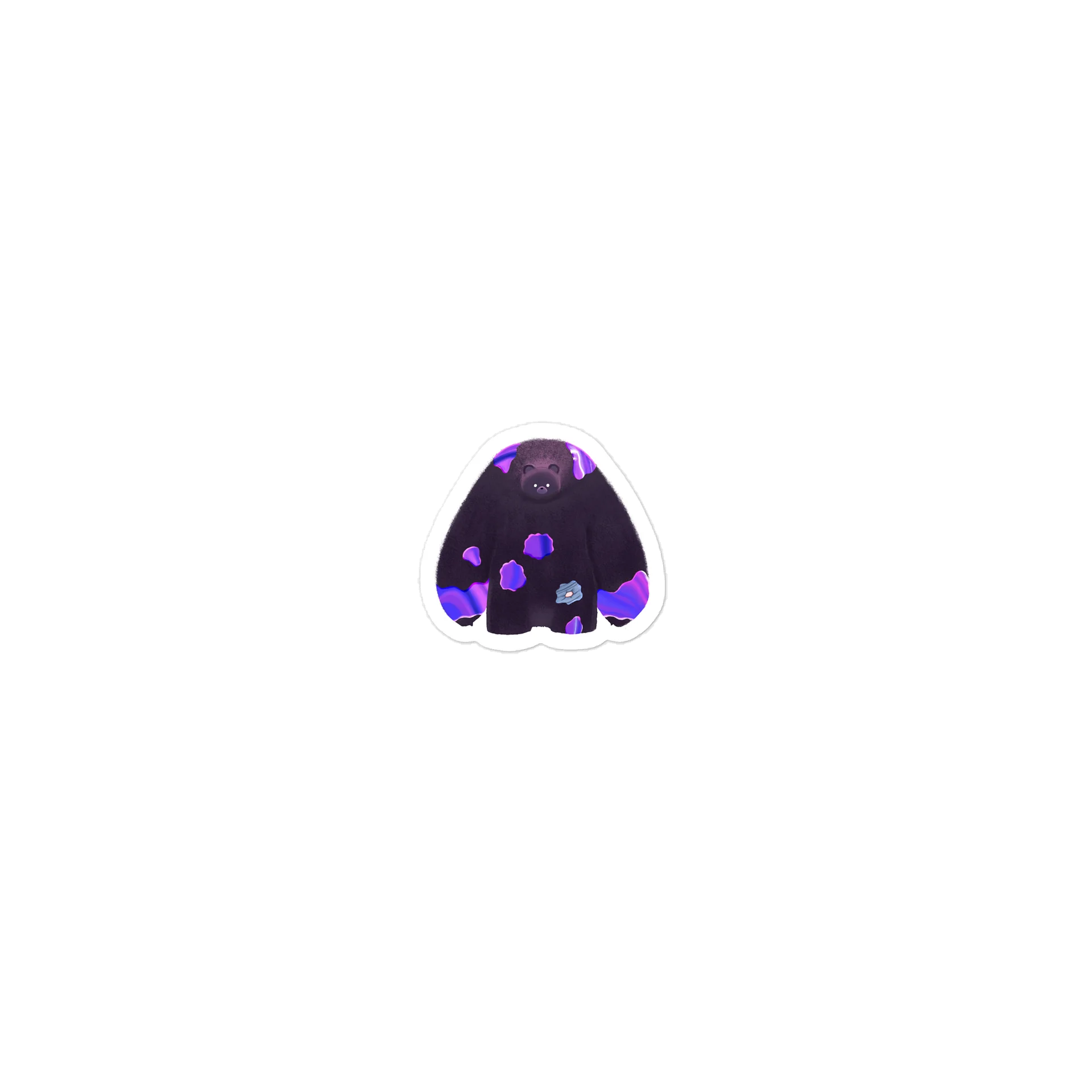 Mr. Grizz Sticker product image (1)