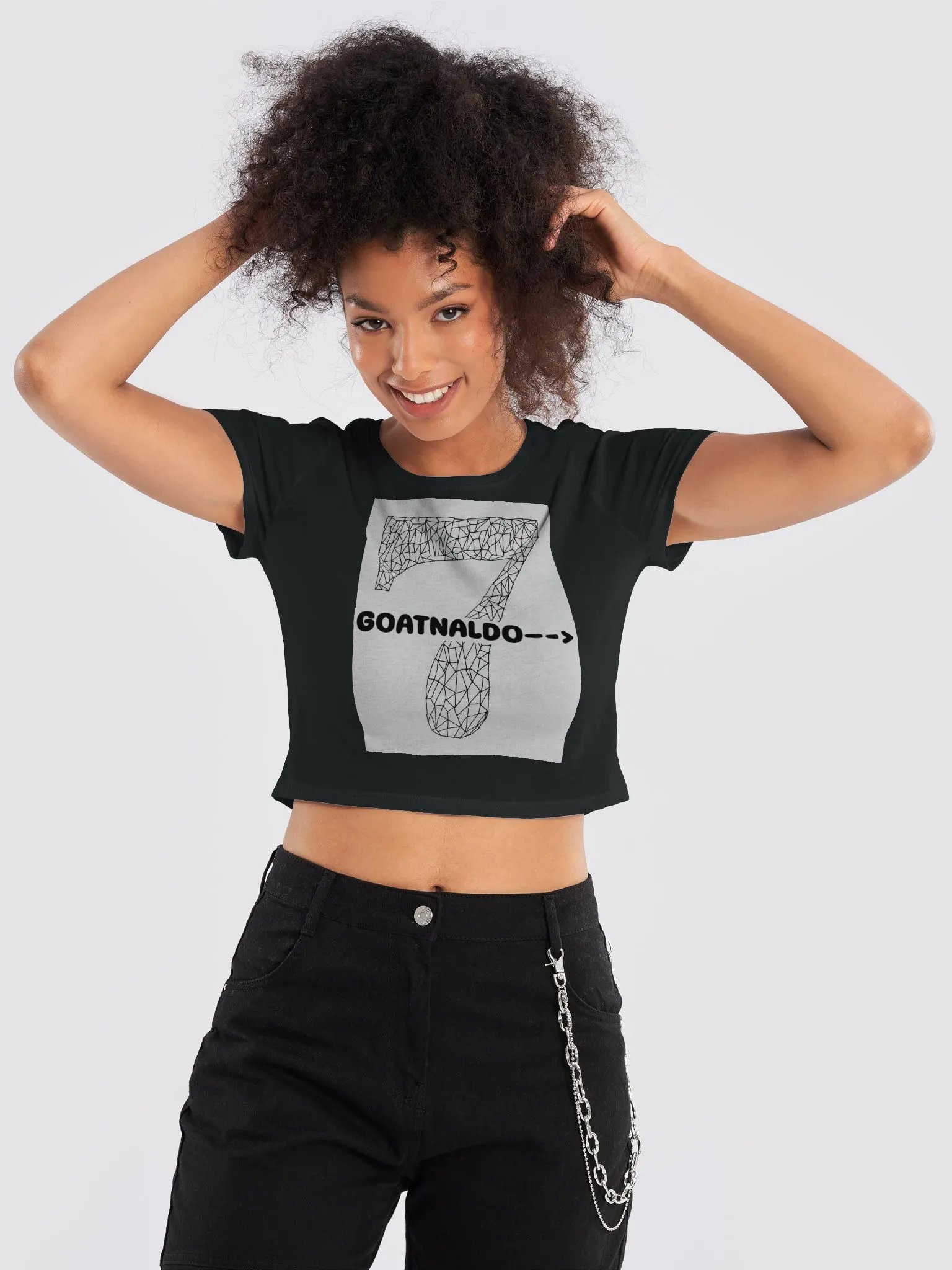Goatnaldo Crop top product image (27)