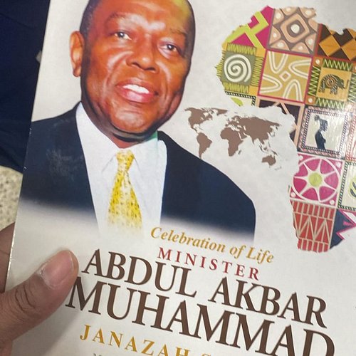 May Allah Be Pleased with Minister Abdul Akbar Muhammad.  Thank you #noi #foi #Farrakhan
