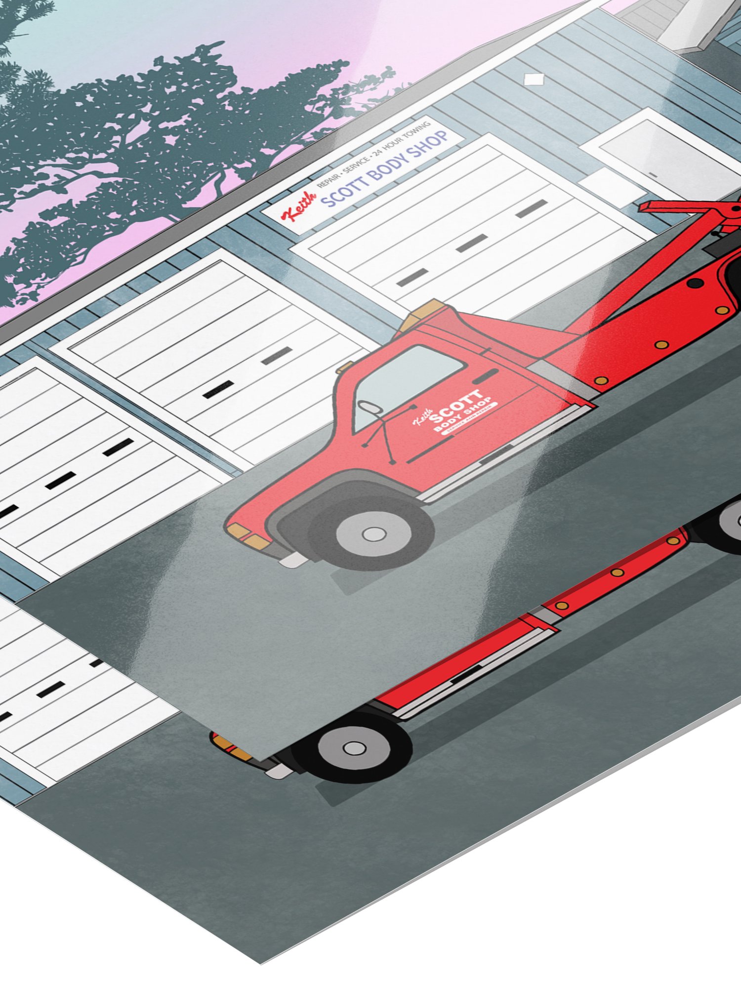 Keith Scott Body Shop - Poster/Metal Print product image (4)