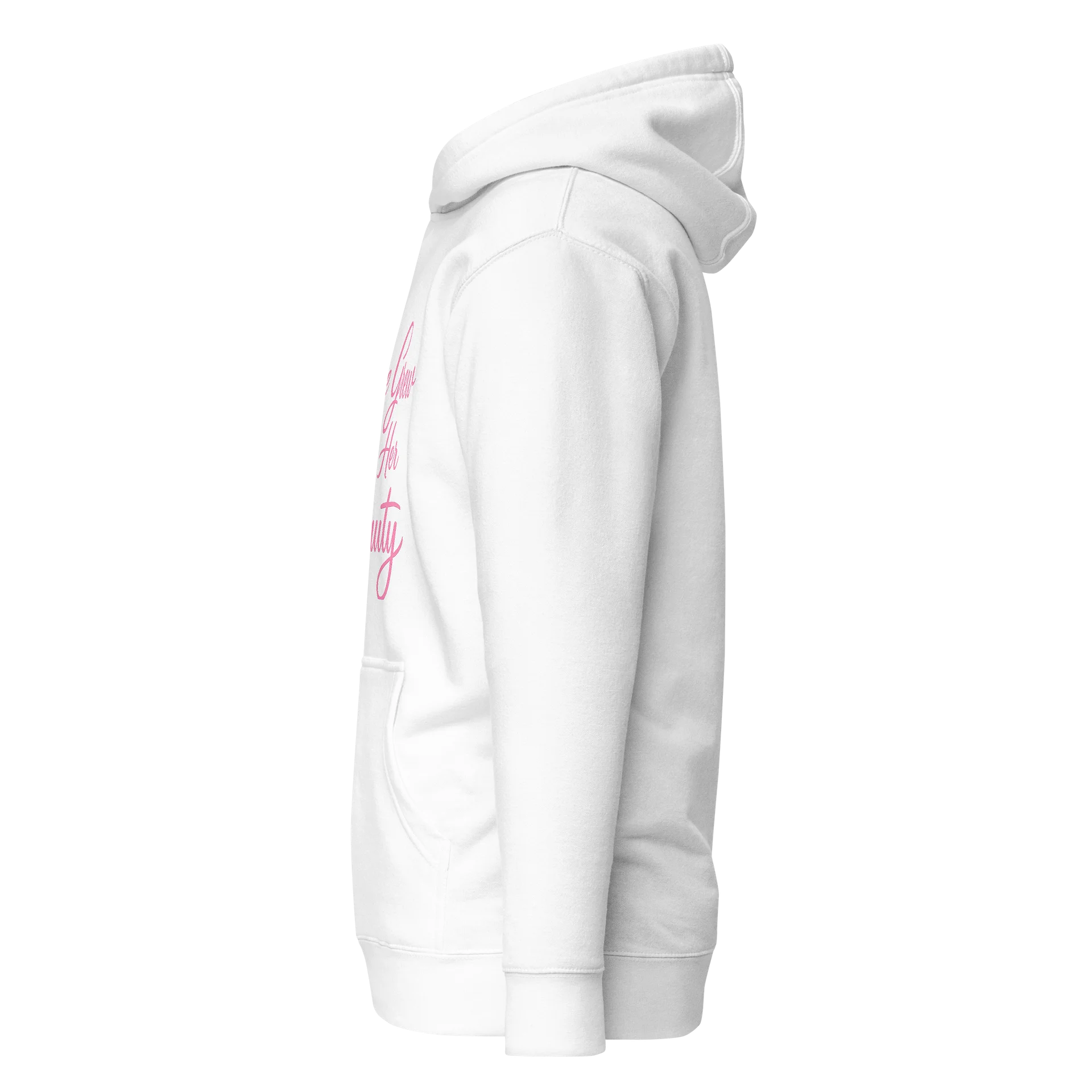 She Grew Into Her Pretty – Feminine Growth Hoodie product image (3)