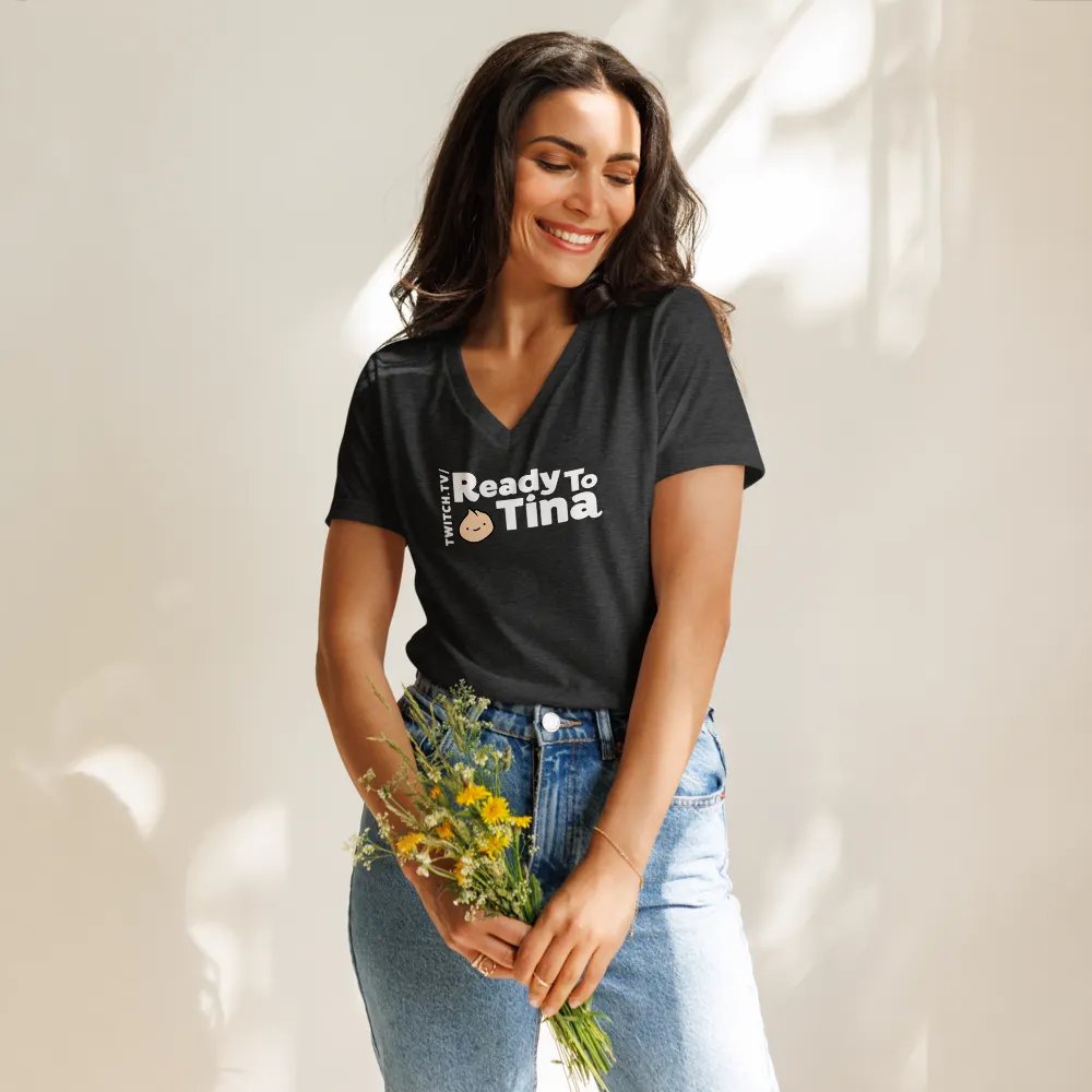 ReadyToTina | Women's Relaxed V-Neck T-Shirt product image (11)