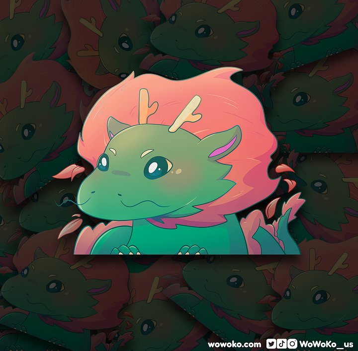 Zodiac Dragon - Peeker product image (1)