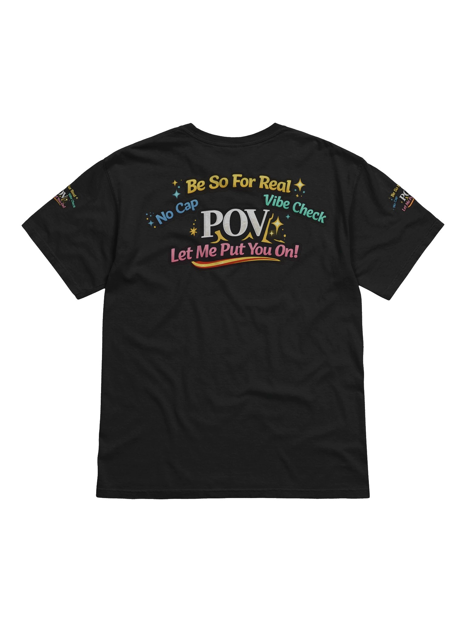 Vibrant Text Graphic Cotton Tee product image (22)