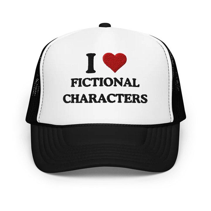 I <3 Fictional Characters Hat product image (1)