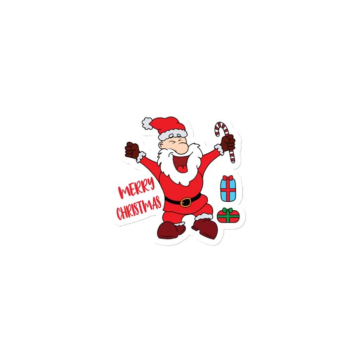 Cheerful Santa Die-Cut Magnets product image (1)