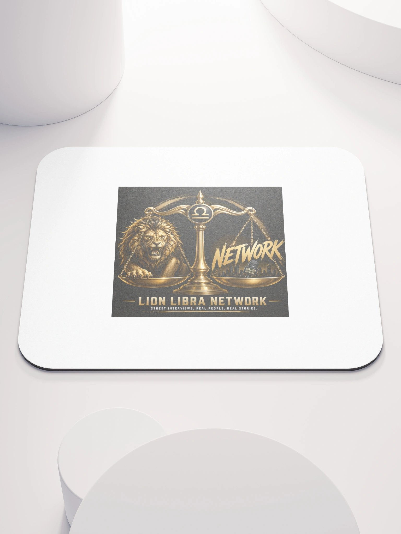 Lion Libra Network Mouse Pad product image (1)