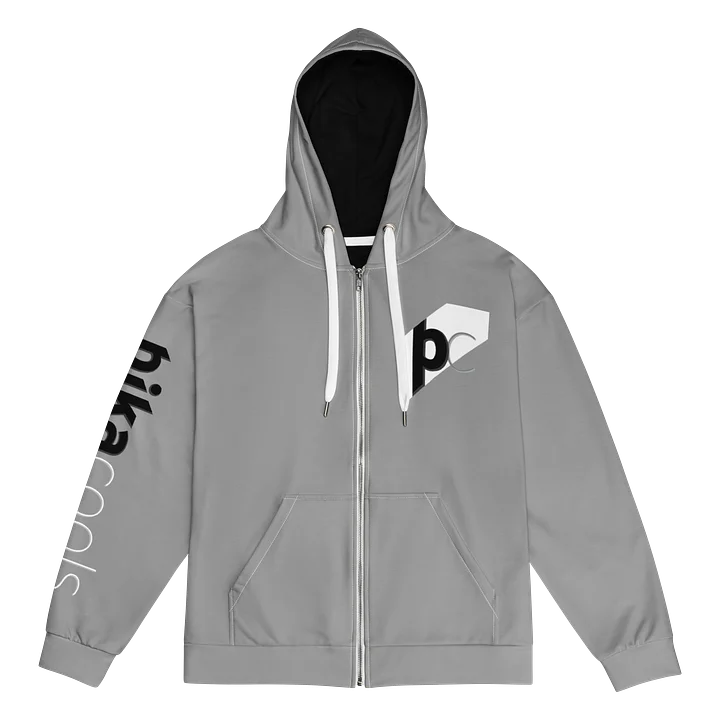 PC Zippy Hoodie Black/White product image (1)