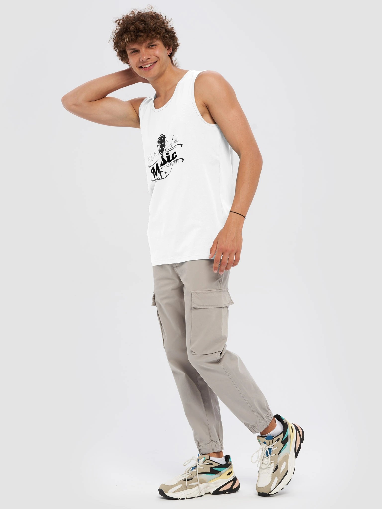 Joshua Clark Music Cotton Heritage Tank Top product image (5)