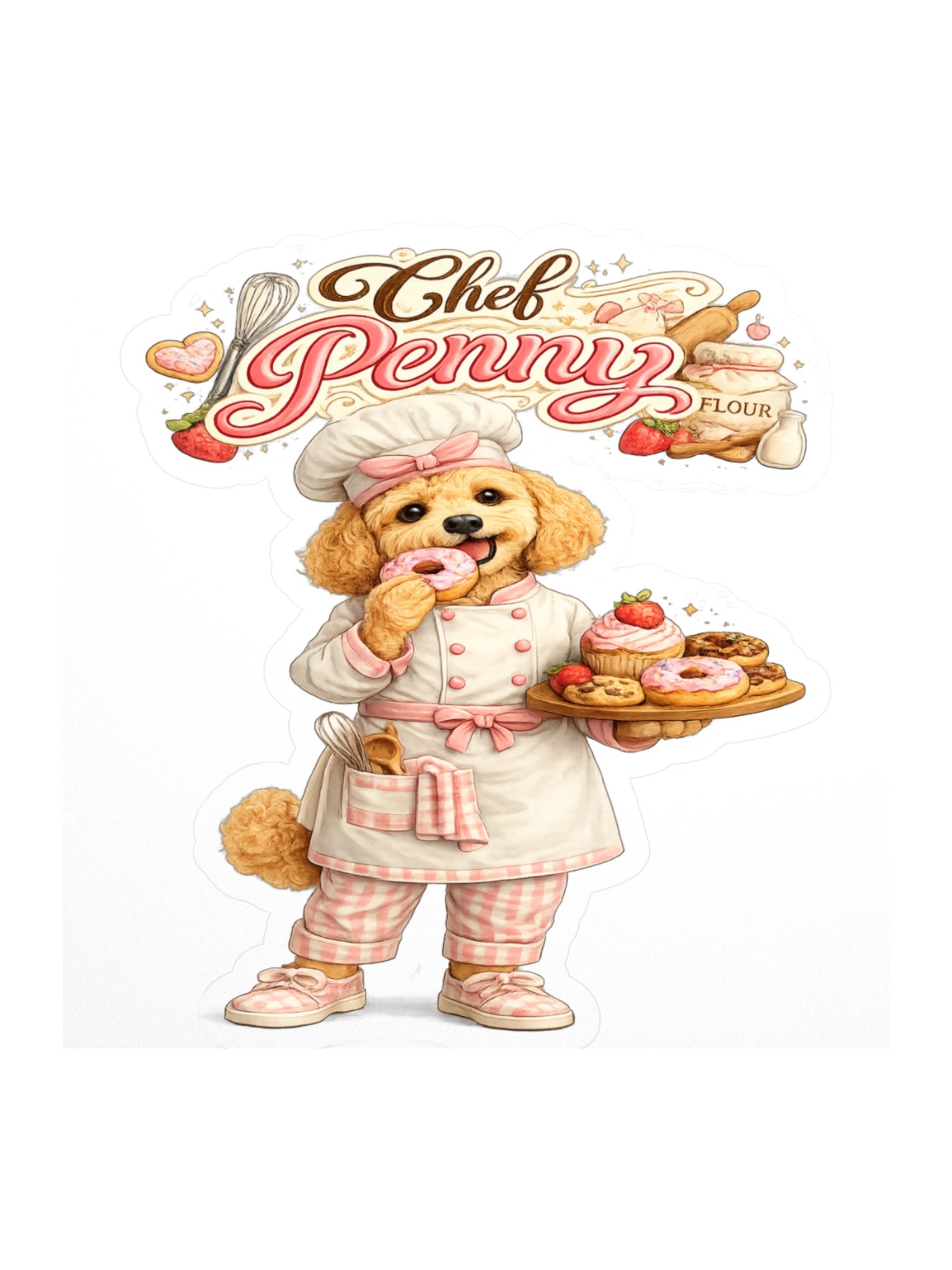Chef Penny Dog Sticker product image (1)