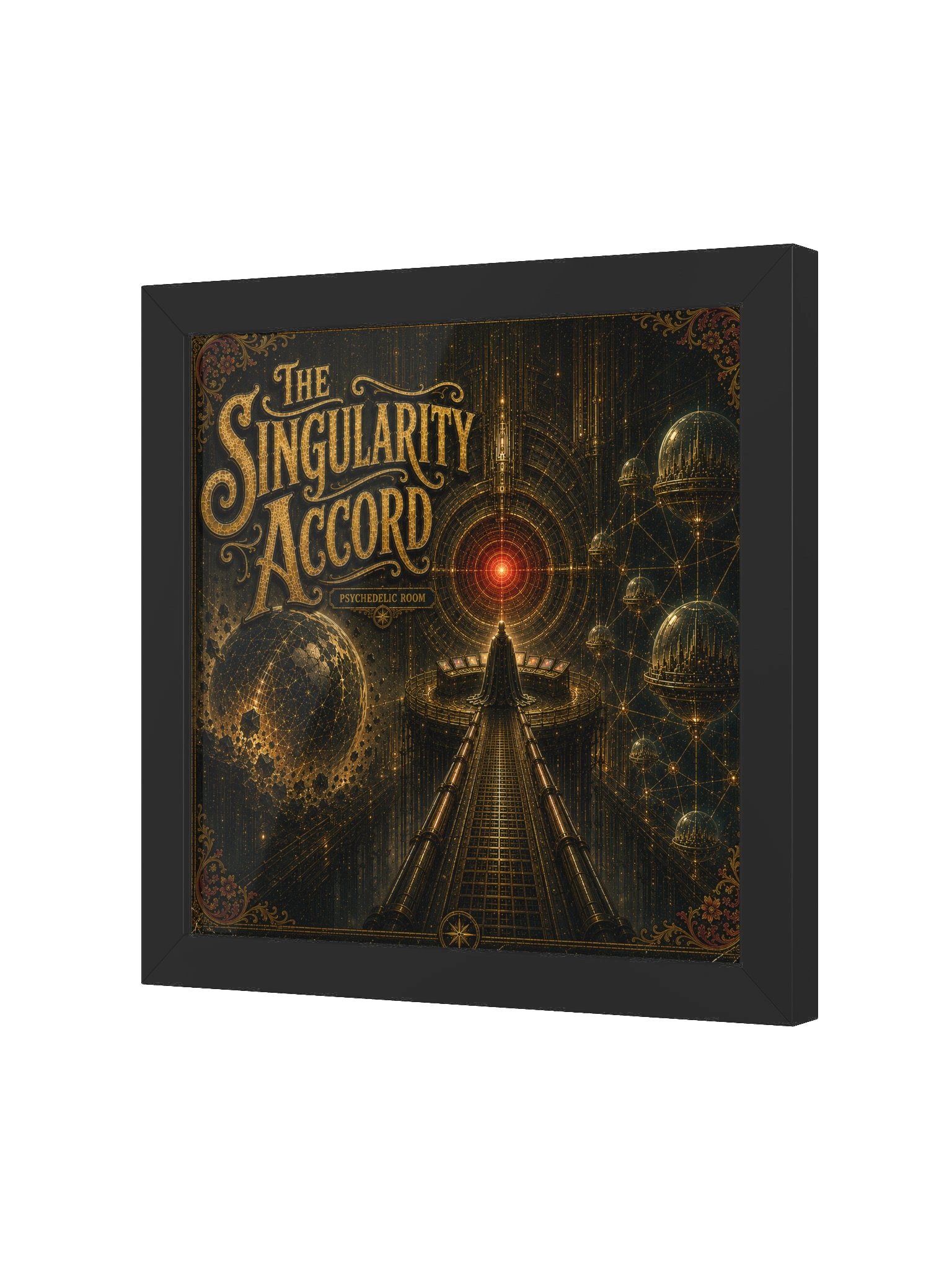 The Singularity Accord (Framed Print) product image (4)