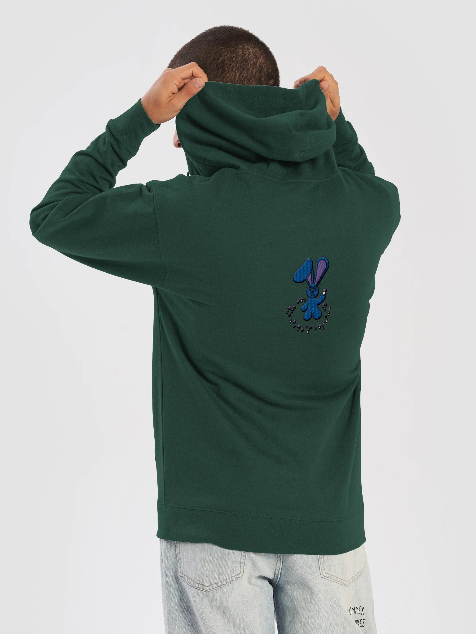 Shroomy Bunny Zip Up Hoodie product image (29)