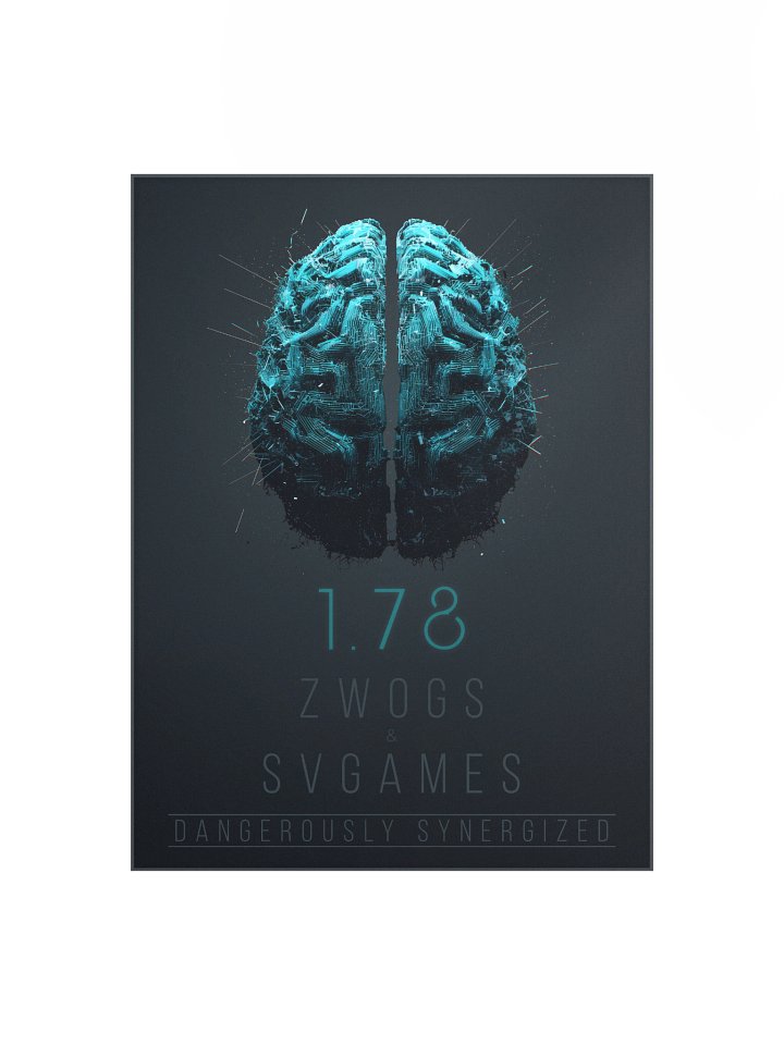 "1.78" Digital Brain ZWOGs & SV Games - Wall Poster, Version 2 product image (1)