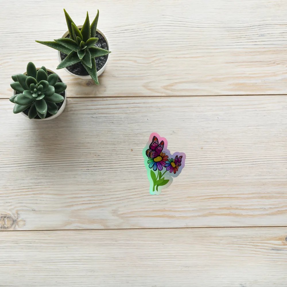 Lesbian Butterflies Sticker product image (10)