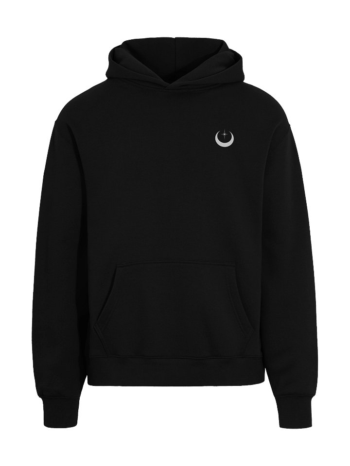 Gothic Bat and Skull Oversized Hoodie product image (2)
