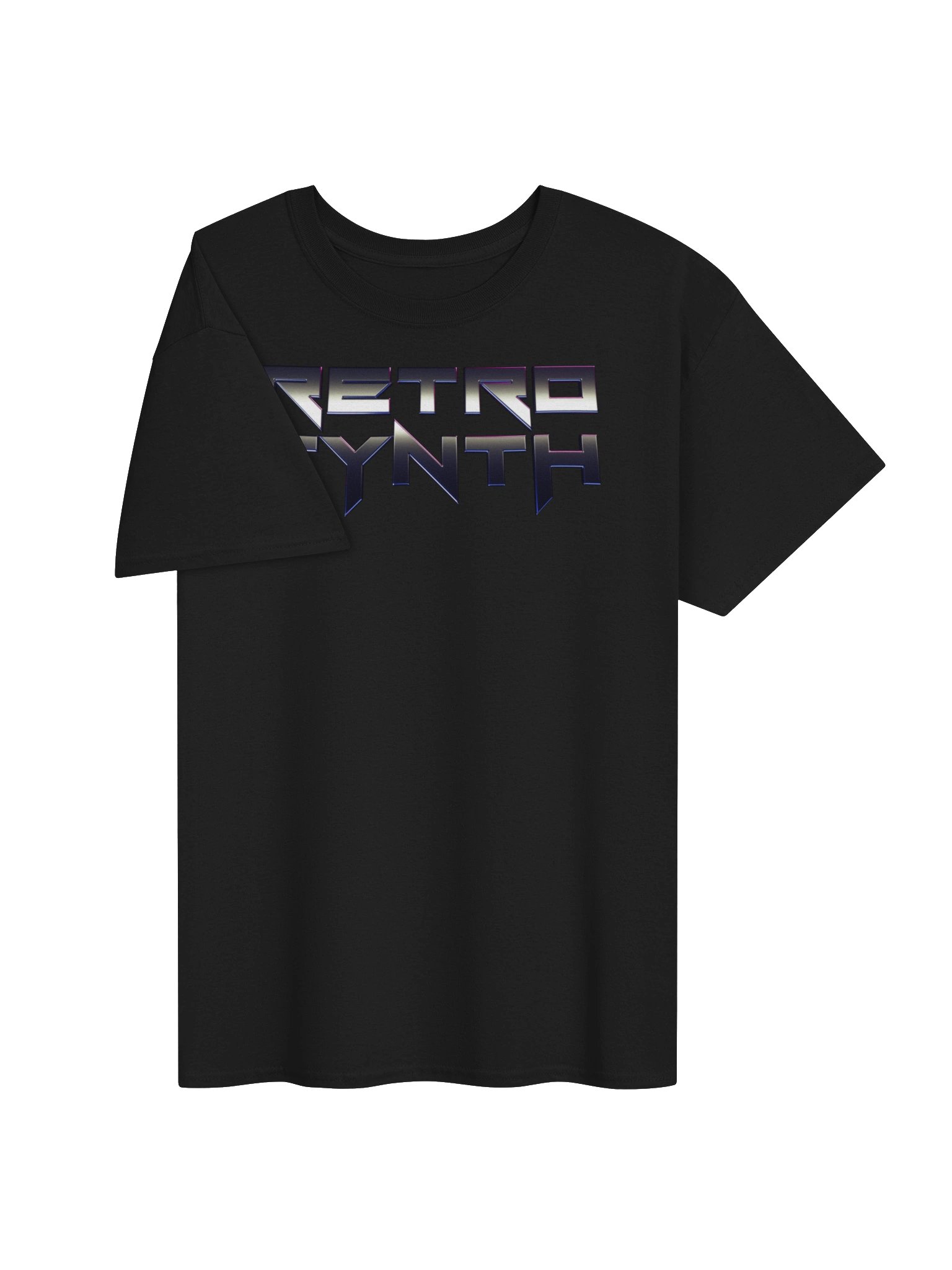 RETROSYNTH METALLIC LOGO T-Shirt product image (6)