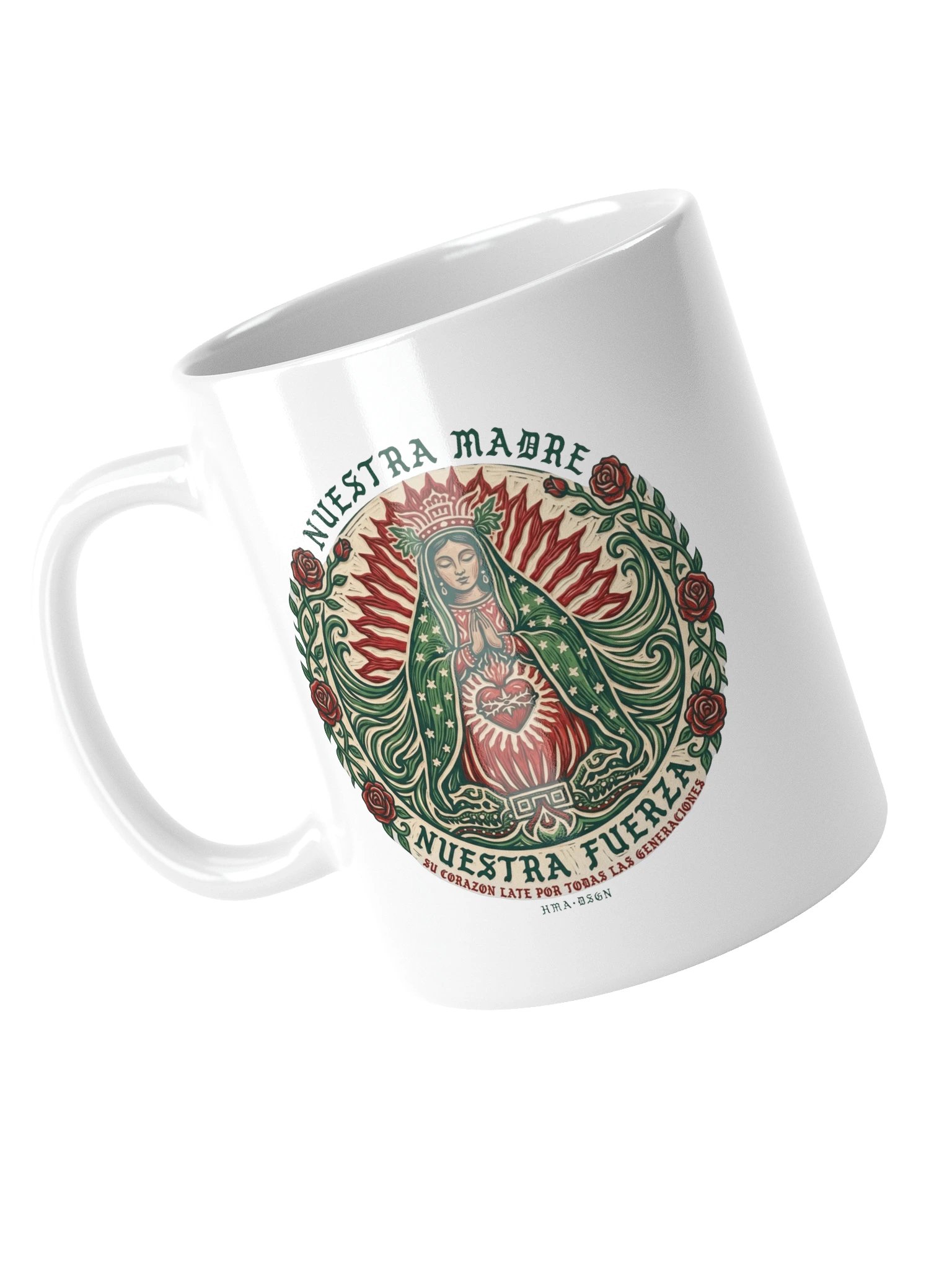 Virgen de Guadalupe con Rosas Rojas y Estrellas product image (5)