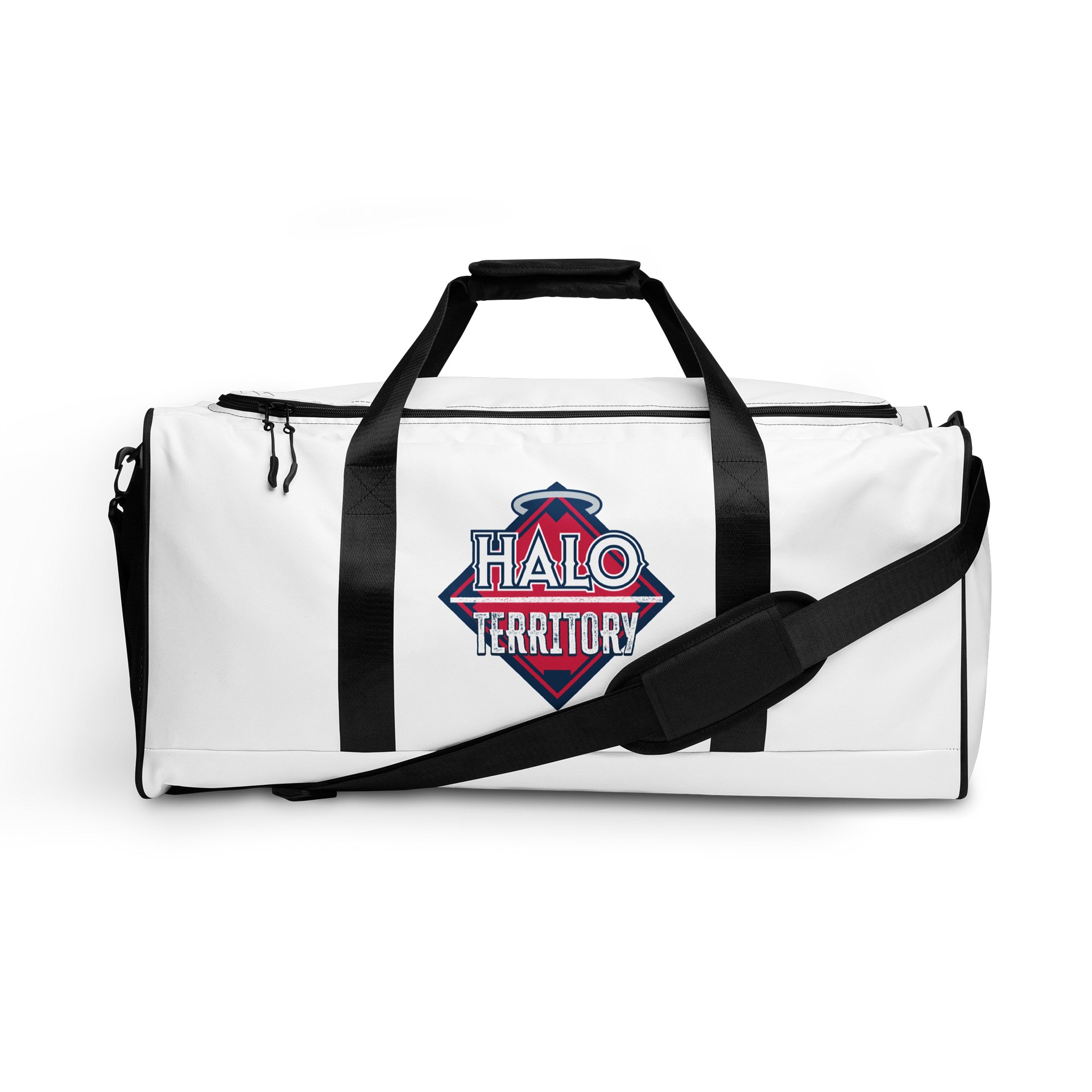 White Duffle Bag product image (1)