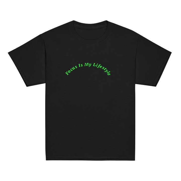 Focus Is My Lifestyle Youth Tee product image (2)
