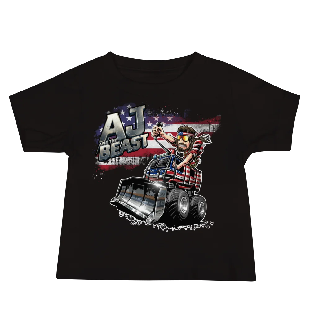 Bella+Canvas Baby Jersey Short Sleeve Tee : AJ and the BEAST USA product image (3)