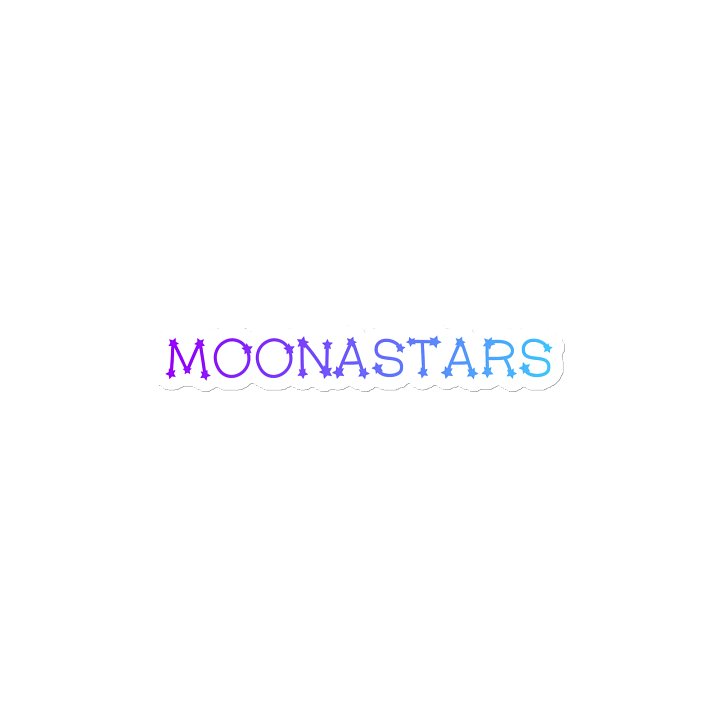 Moonastars Die-Cut Magnets product image (2)